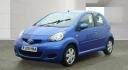 Toyota AYGO 1.0 VVT-i Blue Hatchback 5dr Petrol Manual Euro 4 (67 bhp)